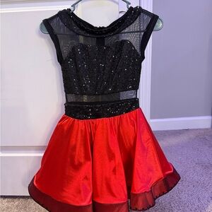 Weissman Showtime Red Dance Costume – Style 10138 (Anna Sun)